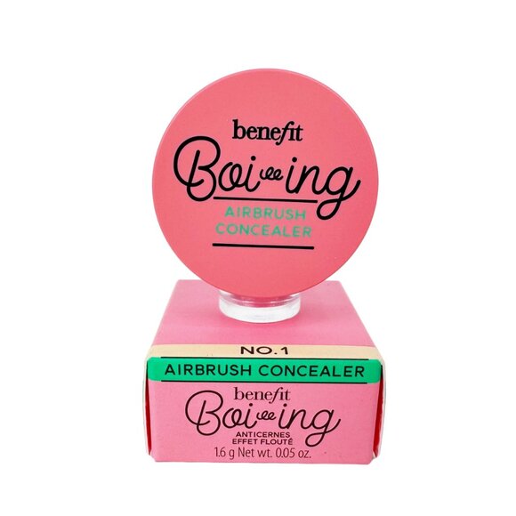 Benefit Cosmetics Boi-ing Airbrush Concealer (Medium Coverage) NO. 1 NEW - Picture 10 of 11